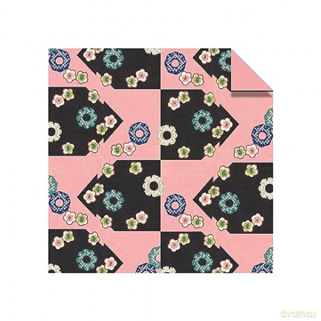 Origami Paper 100 sheets Japanese Washi 8 1/4 (21 cm): Extra Large Double-sided Origami Sheets Printed With 12 Different Designs - Instructions for 5 Projects Included - Tuttle Studio [KSIĄŻKA]