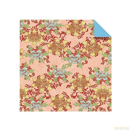 Origami Paper 100 sheets Japanese Washi 8 1/4 (21 cm): Extra Large Double-sided Origami Sheets Printed With 12 Different Designs - Instructions for 5 Projects Included - Tuttle Studio [KSIĄŻKA]