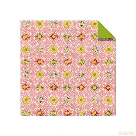 Origami Paper 100 sheets Japanese Washi 8 1/4 (21 cm): Extra Large Double-sided Origami Sheets Printed With 12 Different Designs - Instructions for 5 Projects Included - Tuttle Studio [KSIĄŻKA]