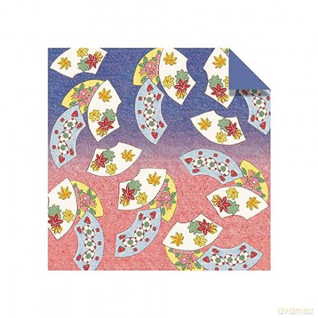 Origami Paper 100 sheets Japanese Washi 8 1/4 (21 cm): Extra Large Double-sided Origami Sheets Printed With 12 Different Designs - Instructions for 5 Projects Included - Tuttle Studio [KSIĄŻKA]
