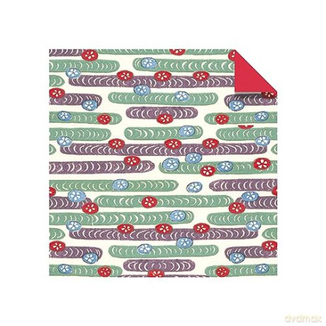 Origami Paper 100 sheets Japanese Washi 8 1/4 (21 cm): Extra Large Double-sided Origami Sheets Printed With 12 Different Designs - Instructions for 5 Projects Included - Tuttle Studio [KSIĄŻKA]