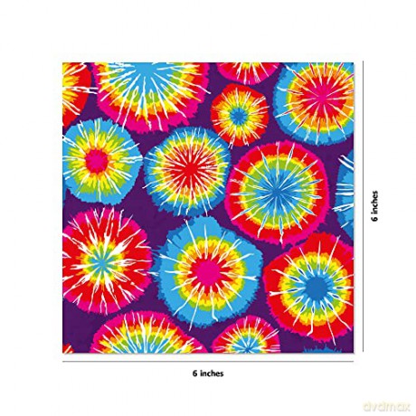 Origami Paper 100 sheets Tie-Dye Patterns 6 (15 cm): Tuttle Origami Paper: High-Quality Origami Sheets Printed with 8 Different Designs: Instructions for 8 Projects Included [KSIĄŻKA]