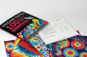 Origami Paper 100 sheets Tie-Dye Patterns 6 (15 cm): Tuttle Origami Paper: High-Quality Origami Sheets Printed with 8 Different Designs: Instructions for 8 Projects Included [KSIĄŻKA]