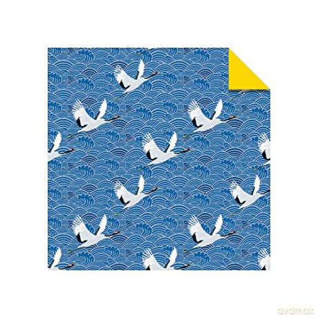 Origami Paper 200 sheets Blue and White Patterns 6 (15 cm): High-Quality Double Sided Origami Sheets Printed with 12 Different Designs (Instructions for 6 Projects Included) [KSIĄŻKA]