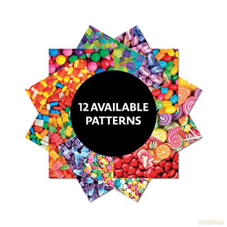 Origami Paper 200 sheets Candy Patterns 6 (15 cm): Tuttle Origami Paper: Double Sided Origami Sheets Printed With 12 Different Designs - Instructions for 6 Projects Included - Tuttle Studio [KSIĄŻKA]