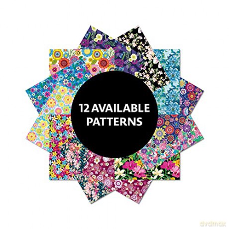 Origami Paper 200 sheets Flower Patterns 6 (15 cm): High-Quality Double Sided Origami Sheets Printed with 12 Different Designs (Instructions for 6 Projects Included) [KSIĄŻKA]