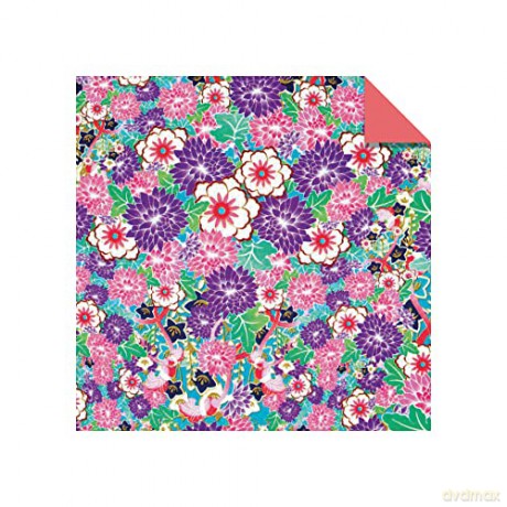 Origami Paper 200 sheets Flower Patterns 6 (15 cm): High-Quality Double Sided Origami Sheets Printed with 12 Different Designs (Instructions for 6 Projects Included) [KSIĄŻKA]