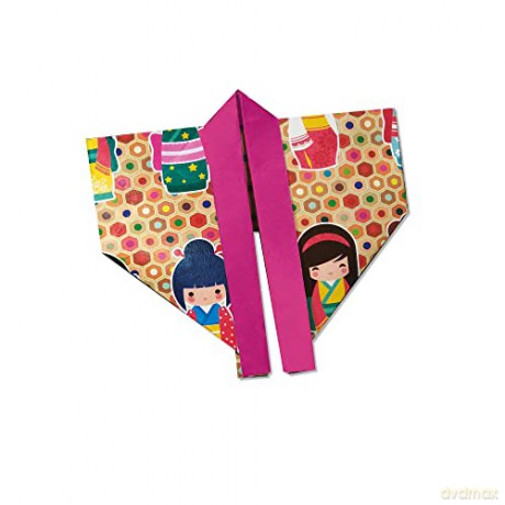 Origami Paper 200 sheets Japanese Dolls 6 (15 cm): Tuttle Origami Paper: Double Sided Origami Sheets Printed With 12 Different Designs - Instructions for 6 Projects Included - Tuttle Studio [KSIĄŻKA]
