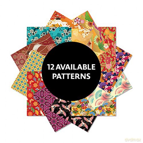 Origami Paper 200 sheets Kimono Patterns 6 (15 cm): Tuttle Origami Paper: Double-Sided Origami Sheets Printed with 12 Patterns (Instructions for 6 Projects Included) [KSIĄŻKA]
