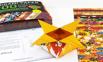 Origami Paper 200 sheets Kimono Patterns 6 (15 cm): Tuttle Origami Paper: Double-Sided Origami Sheets Printed with 12 Patterns (Instructions for 6 Projects Included) [KSIĄŻKA]