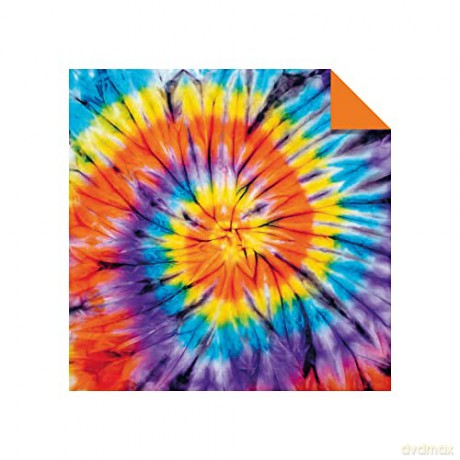 Origami Paper 300 sheets Tie-Dye Patterns 4 (10 cm): Tuttle Origami Paper: Double-Sided Origami Sheets Printed with 12 Different Designs - Tuttle Studio [KSIĄŻKA]
