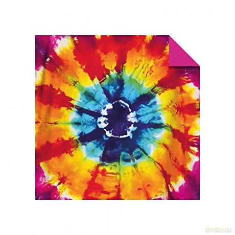 Origami Paper 300 sheets Tie-Dye Patterns 4 (10 cm): Tuttle Origami Paper: Double-Sided Origami Sheets Printed with 12 Different Designs - Tuttle Studio [KSIĄŻKA]