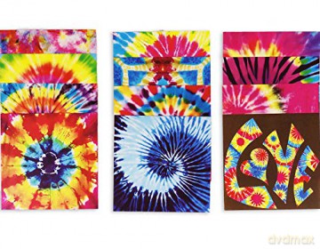 Origami Paper 300 sheets Tie-Dye Patterns 4 (10 cm): Tuttle Origami Paper: Double-Sided Origami Sheets Printed with 12 Different Designs - Tuttle Studio [KSIĄŻKA]