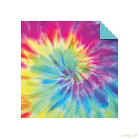 Origami Paper 300 sheets Tie-Dye Patterns 4 (10 cm): Tuttle Origami Paper: Double-Sided Origami Sheets Printed with 12 Different Designs - Tuttle Studio [KSIĄŻKA]