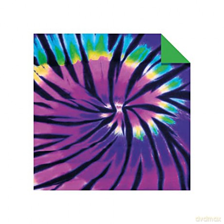 Origami Paper 300 sheets Tie-Dye Patterns 4 (10 cm): Tuttle Origami Paper: Double-Sided Origami Sheets Printed with 12 Different Designs - Tuttle Studio [KSIĄŻKA]