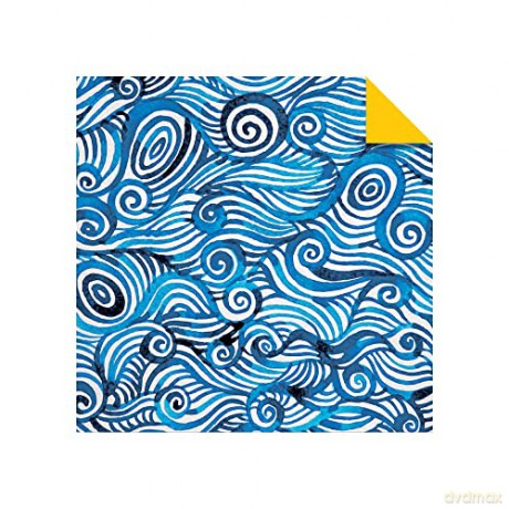 Origami Paper 500 sheets Blue and White 4 (10cm): Tuttle Origami Paper: High Quality Double-Sided Origami Sheets Printed with 12 Different Designs [KSIĄŻKA]