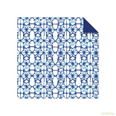 Origami Paper 500 sheets Blue and White 4 (10cm): Tuttle Origami Paper: High Quality Double-Sided Origami Sheets Printed with 12 Different Designs [KSIĄŻKA]