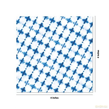 Origami Paper 500 sheets Blue and White 4 (10cm): Tuttle Origami Paper: High Quality Double-Sided Origami Sheets Printed with 12 Different Designs [KSIĄŻKA]