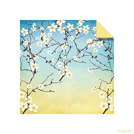 Origami Paper 500 sheets Cherry Blossoms 6 inch (15 cm): Tuttle Origami Paper: High-Quality Double-Sided Origami Sheets Printed with 12 Different Patterns (Instructions for 6 Projects Included) [KSIĄŻKA]