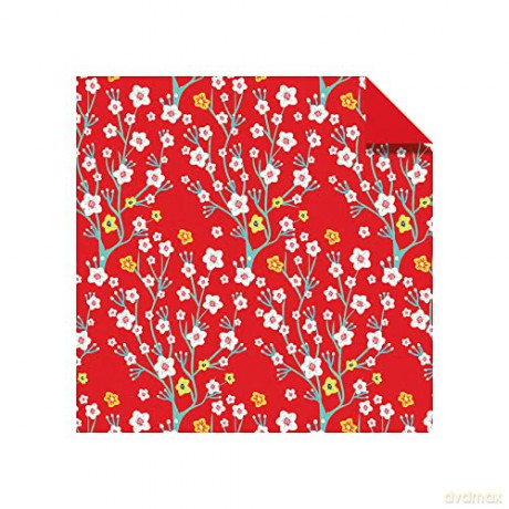 Origami Paper 500 sheets Cherry Blossoms 6 inch (15 cm): Tuttle Origami Paper: High-Quality Double-Sided Origami Sheets Printed with 12 Different Patterns (Instructions for 6 Projects Included) [KSIĄŻKA]