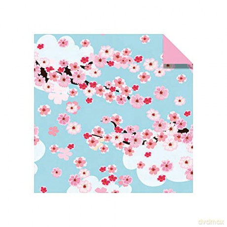 Origami Paper 500 sheets Cherry Blossoms 6 inch (15 cm): Tuttle Origami Paper: High-Quality Double-Sided Origami Sheets Printed with 12 Different Patterns (Instructions for 6 Projects Included) [KSIĄŻKA]