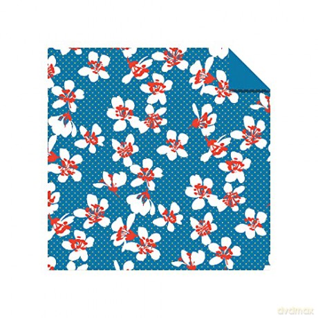 Origami Paper 500 sheets Flower Patterns 4 (10 cm): Tuttle Origami Paper: Double-Sided Origami Sheets Printed with 12 Different Illustrated Patterns - Tuttle Studio [KSIĄŻKA]