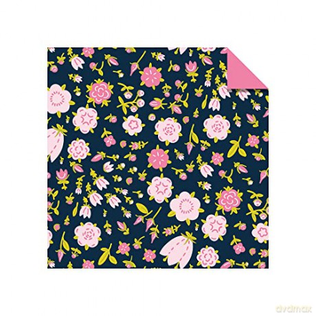 Origami Paper 500 sheets Flower Patterns 4 (10 cm): Tuttle Origami Paper: Double-Sided Origami Sheets Printed with 12 Different Illustrated Patterns - Tuttle Studio [KSIĄŻKA]