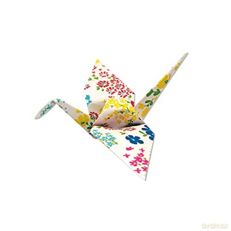 Origami Paper 500 sheets Flower Patterns 4 (10 cm): Tuttle Origami Paper: Double-Sided Origami Sheets Printed with 12 Different Illustrated Patterns - Tuttle Studio [KSIĄŻKA]