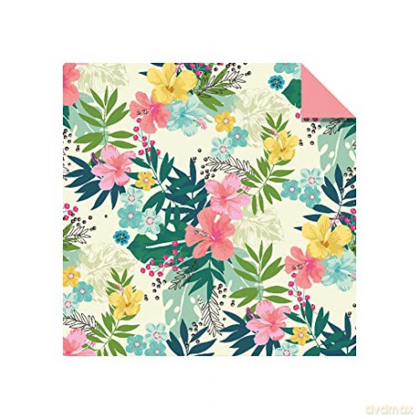 Origami Paper 500 sheets Flower Patterns 4 (10 cm): Tuttle Origami Paper: Double-Sided Origami Sheets Printed with 12 Different Illustrated Patterns - Tuttle Studio [KSIĄŻKA]