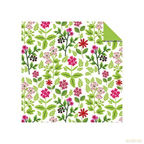 Origami Paper 500 sheets Flower Patterns 4 (10 cm): Tuttle Origami Paper: Double-Sided Origami Sheets Printed with 12 Different Illustrated Patterns - Tuttle Studio [KSIĄŻKA]