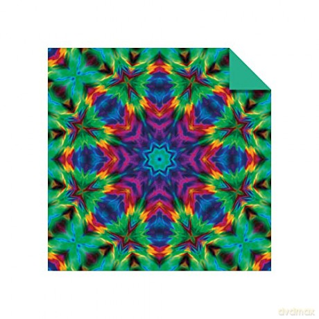 Origami Paper 500 sheets Kaleidoscope Patterns 4 (10 cm): Tuttle Origami Paper: Double-Sided Origami Sheets Printed with 12 Different Colorful Patterns [KSIĄŻKA]