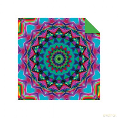Origami Paper 500 sheets Kaleidoscope Patterns 4 (10 cm): Tuttle Origami Paper: Double-Sided Origami Sheets Printed with 12 Different Colorful Patterns [KSIĄŻKA]