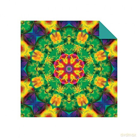 Origami Paper 500 sheets Kaleidoscope Patterns 4 (10 cm): Tuttle Origami Paper: Double-Sided Origami Sheets Printed with 12 Different Colorful Patterns [KSIĄŻKA]