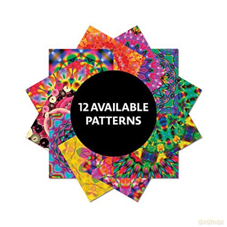 Origami Paper 500 sheets Kaleidoscope Patterns 4 (10 cm): Tuttle Origami Paper: Double-Sided Origami Sheets Printed with 12 Different Colorful Patterns [KSIĄŻKA]