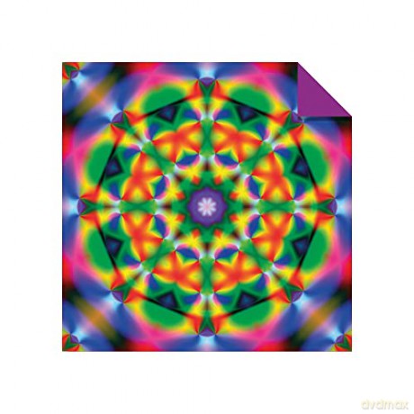 Origami Paper 500 sheets Kaleidoscope Patterns 4 (10 cm): Tuttle Origami Paper: Double-Sided Origami Sheets Printed with 12 Different Colorful Patterns [KSIĄŻKA]