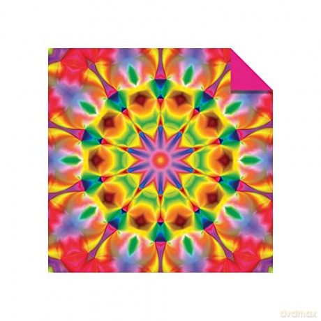 Origami Paper 500 sheets Kaleidoscope Patterns 4 (10 cm): Tuttle Origami Paper: Double-Sided Origami Sheets Printed with 12 Different Colorful Patterns [KSIĄŻKA]