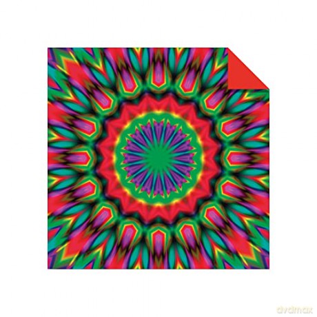 Origami Paper 500 sheets Kaleidoscope Patterns 4 (10 cm): Tuttle Origami Paper: Double-Sided Origami Sheets Printed with 12 Different Colorful Patterns [KSIĄŻKA]
