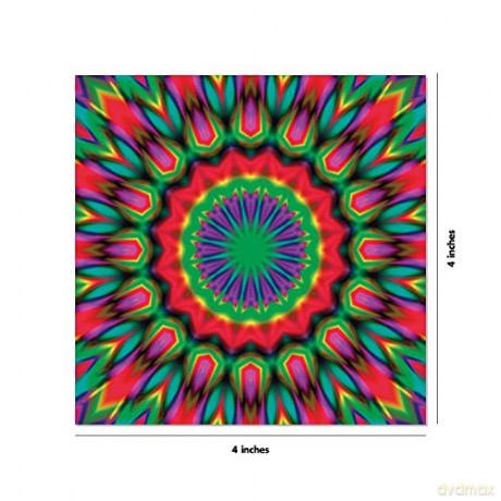 Origami Paper 500 sheets Kaleidoscope Patterns 4 (10 cm): Tuttle Origami Paper: Double-Sided Origami Sheets Printed with 12 Different Colorful Patterns [KSIĄŻKA]