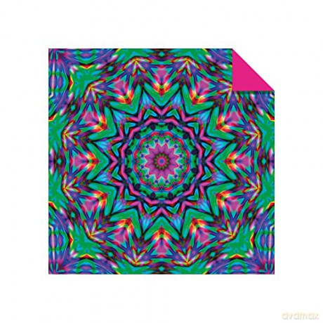 Origami Paper 500 sheets Kaleidoscope Patterns 4 (10 cm): Tuttle Origami Paper: Double-Sided Origami Sheets Printed with 12 Different Colorful Patterns [KSIĄŻKA]