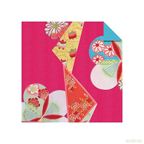Origami Paper 500 sheets Kimono Patterns 4 (10 cm): Tuttle Origami Paper: Double-Sided Origami Sheets Printed with 12 Different Traditional Patterns [KSIĄŻKA]