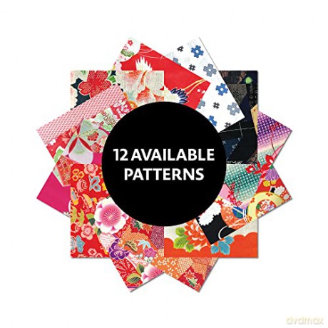Origami Paper 500 sheets Kimono Patterns 4 (10 cm): Tuttle Origami Paper: Double-Sided Origami Sheets Printed with 12 Different Traditional Patterns [KSIĄŻKA]