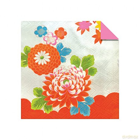 Origami Paper 500 sheets Kimono Patterns 4 (10 cm): Tuttle Origami Paper: Double-Sided Origami Sheets Printed with 12 Different Traditional Patterns [KSIĄŻKA]
