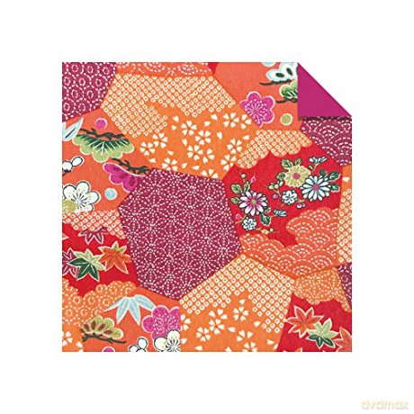 Origami Paper 500 sheets Kimono Patterns 4 (10 cm): Tuttle Origami Paper: Double-Sided Origami Sheets Printed with 12 Different Traditional Patterns [KSIĄŻKA]