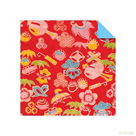 Origami Paper 500 sheets Kimono Patterns 4 (10 cm): Tuttle Origami Paper: Double-Sided Origami Sheets Printed with 12 Different Traditional Patterns [KSIĄŻKA]