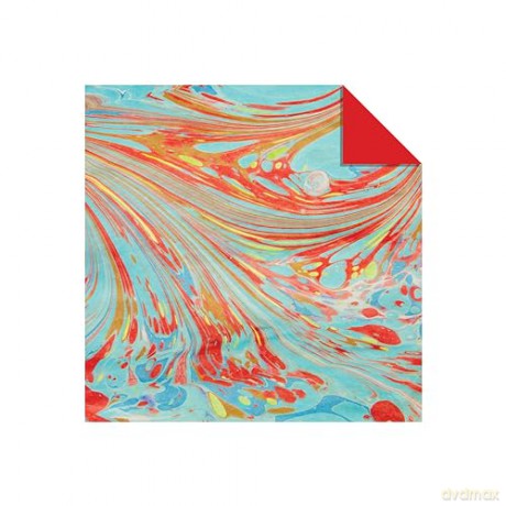 Origami Paper 500 sheets Marbled Patterns 4 (10 cm) - Tuttle Studio [KSIĄŻKA]