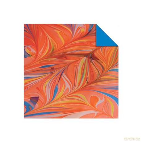 Origami Paper 500 sheets Marbled Patterns 4 (10 cm) - Tuttle Studio [KSIĄŻKA]
