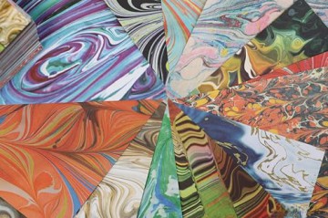 Origami Paper 500 sheets Marbled Patterns 4 (10 cm) - Tuttle Studio [KSIĄŻKA]