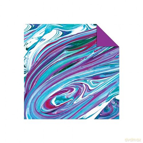 Origami Paper 500 sheets Marbled Patterns 4 (10 cm) - Tuttle Studio [KSIĄŻKA]
