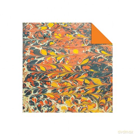 Origami Paper 500 sheets Marbled Patterns 4 (10 cm) - Tuttle Studio [KSIĄŻKA]
