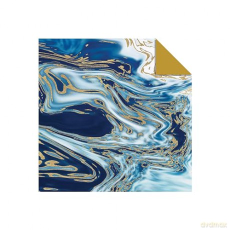 Origami Paper 500 sheets Marbled Patterns 4 (10 cm) - Tuttle Studio [KSIĄŻKA]